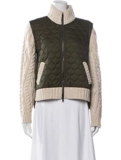 Pre-owned Veronica Beard Wool Jacket In Neutrals
