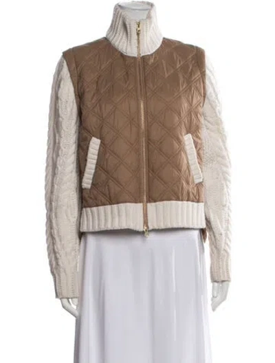 Pre-owned Veronica Beard Wool Jacket In Neutrals