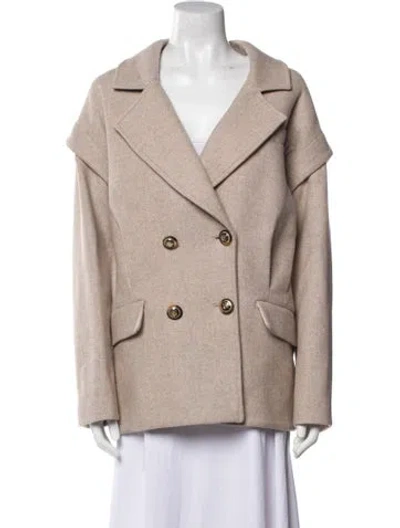 Pre-owned Veronica Beard Wool Jacket In Purple