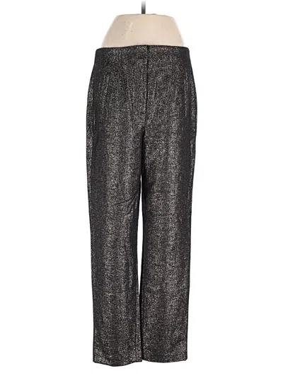Pre-owned Veronica Beard Wool Pants In Silver