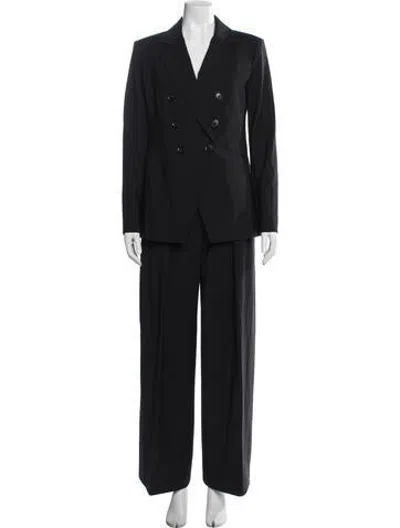 Pre-owned Veronica Beard Wool Pantsuit In Black