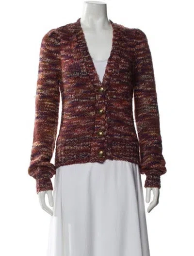 Pre-owned Veronica Beard Wool Printed Sweater In Multi