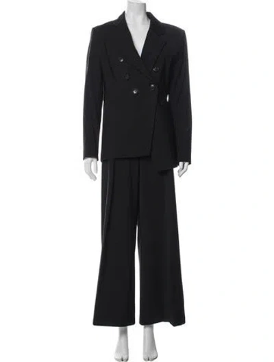 Pre-owned Veronica Beard Wool Set In Black