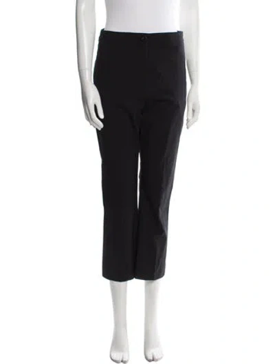Pre-owned Veronica Beard Wool Straight Leg Pants In Blue
