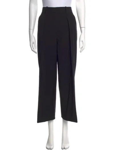 Pre-owned Veronica Beard Wool Straight Leg Pants In Blue