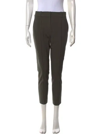 Pre-owned Veronica Beard Wool Straight Leg Pants In Grey