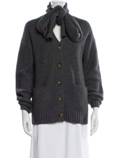 Pre-owned Veronica Beard Wool Sweater In Gray