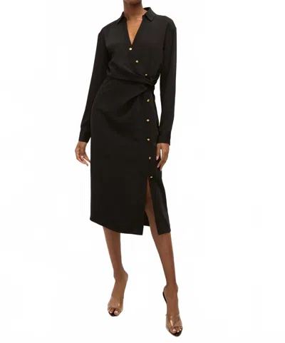 Veronica Beard Wright Dress In Black