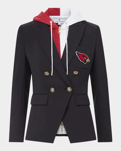 Veronica Beard X Nfl Dickey Jacket, Arizona Cardinals In Cardinals - Black - Gold