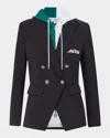 Veronica Beard X Nfl Dickey Jacket, New York Jets In Jets - Black - Silver