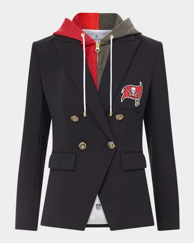 Veronica Beard X Nfl Dickey Jacket, Tampa Bay Buccaneers In Buccaneers - Black - Gold