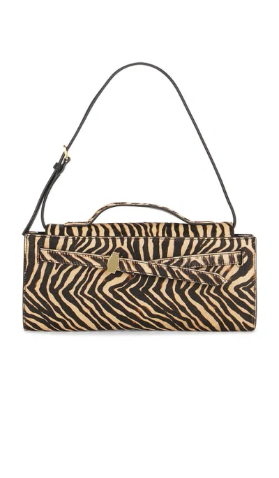 Veronica Beard Ziger Dash Clutch In Brown