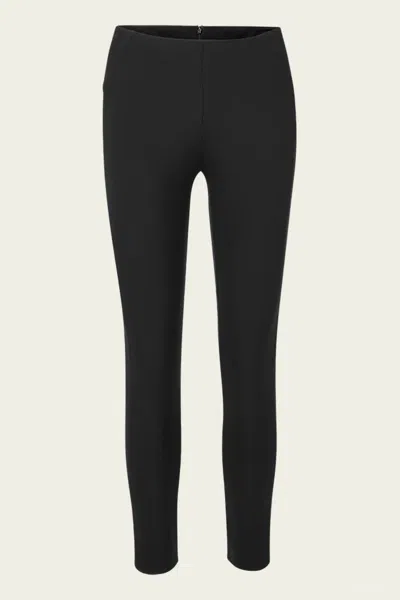 VERONICA BEARD ZIP BACK SCUBA PANT IN BLACK