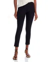 Veronica Beard Scuba Black Panelled Leggings In Black