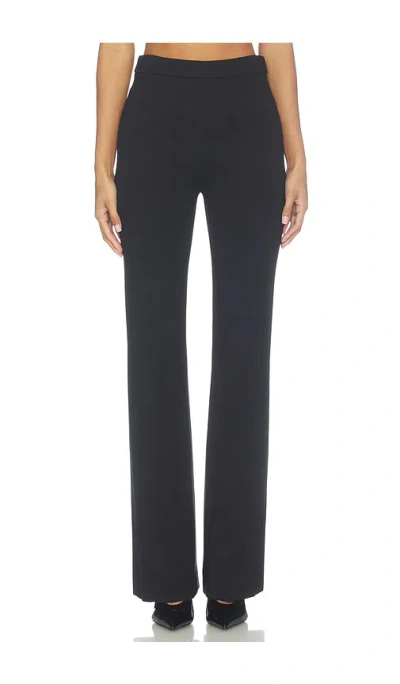 Veronica Beard Zip-back Gracie Pant In Black