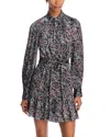 Veronica Beard Zoella Dress In Black Multi In Black Multi