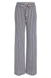 Veronica Beard Zosia Stripe Cotton Drawstring Pants