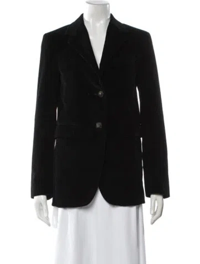 Pre-owned Veronica De Piante Blazer In Black