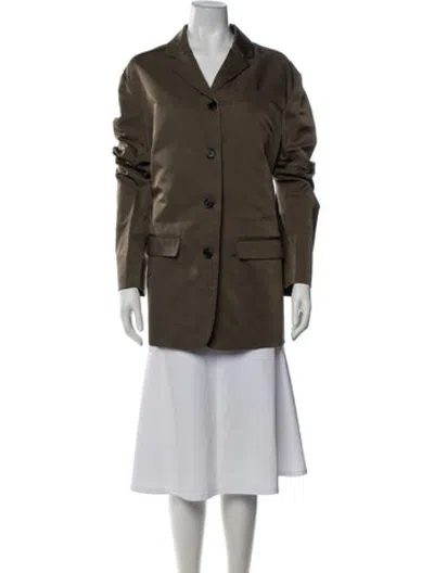 Pre-owned Veronica De Piante Blazer W/ Tags In Green