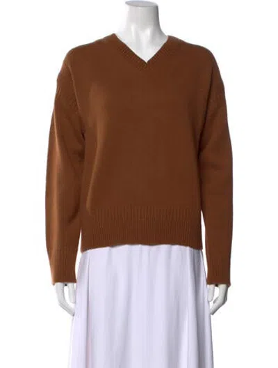 Pre-owned Veronica De Piante V-neck Sweater In Multicolor