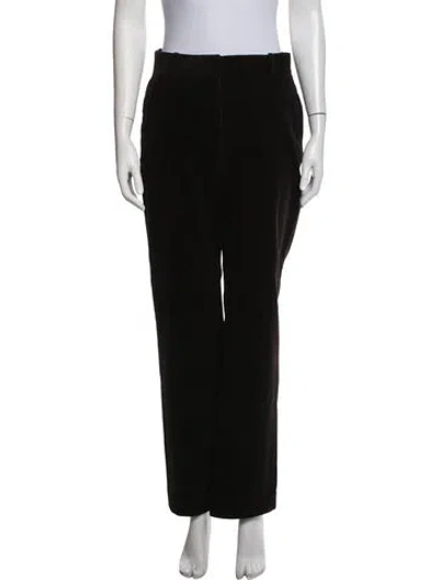 Pre-owned Veronica De Piante Wide Leg Pants In Black