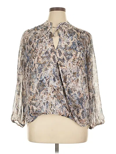 Veronica M 3/4 Sleeve Blouse In Multi