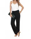 Veronica M Airflow Woven Trousers In Black In Black