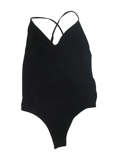 Pre-owned Veronica M Bodysuit In Black