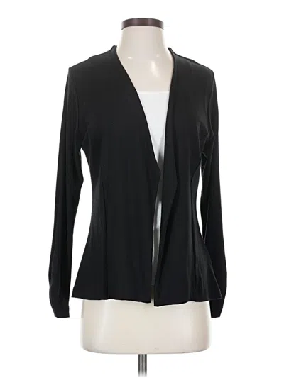 Pre-owned Veronica M Cardigan Sweater In Black