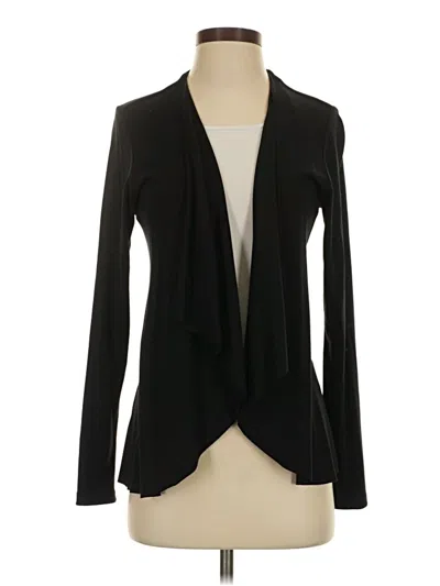 Pre-owned Veronica M Cardigan Sweater In Black