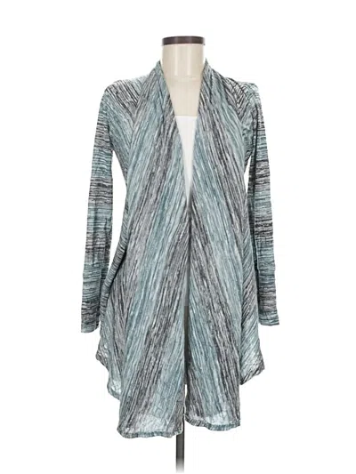 Pre-owned Veronica M Cardigan Sweater In Blue