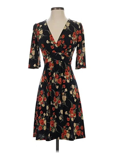 Pre-owned Veronica M Casual Dress In Black