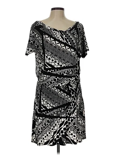 Pre-owned Veronica M Casual Dress In Black