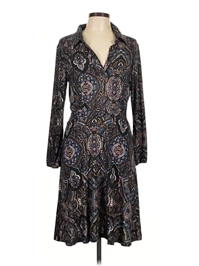Pre-owned Veronica M Casual Dress In Black