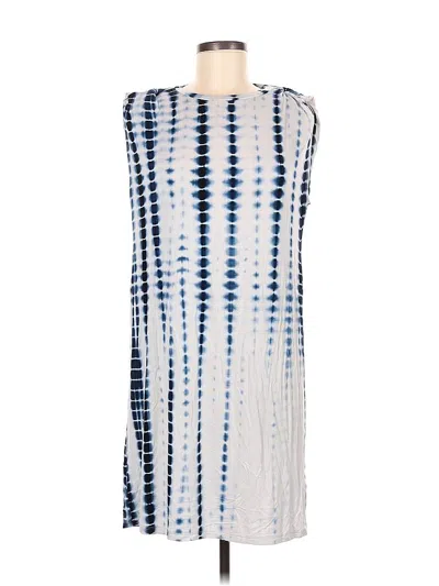 Pre-owned Veronica M Casual Dress In Blue