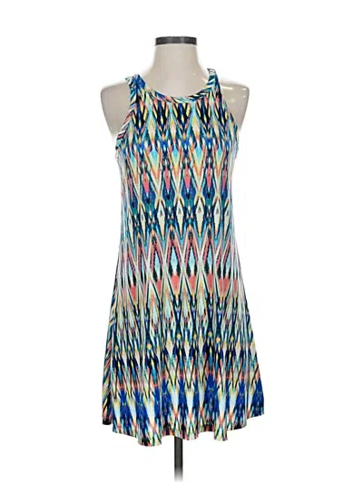 Pre-owned Veronica M Casual Dress In Blue