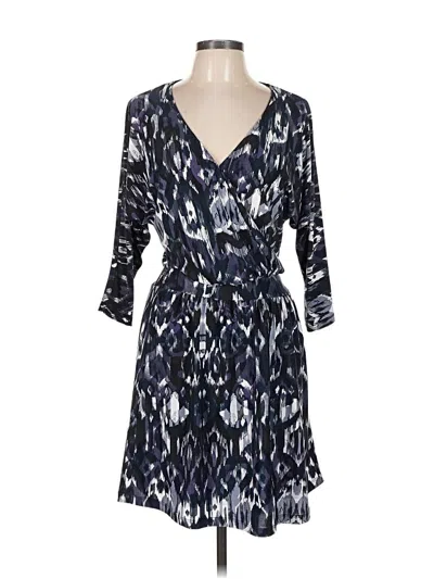 Pre-owned Veronica M Casual Dress In Blue
