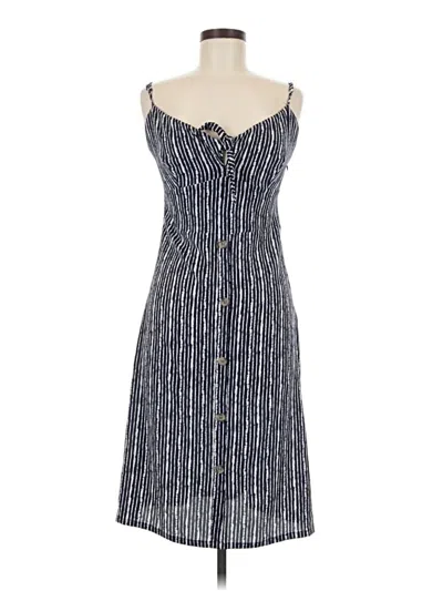 Pre-owned Veronica M Casual Dress In Blue