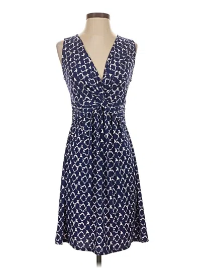 Pre-owned Veronica M Casual Dress In Blue
