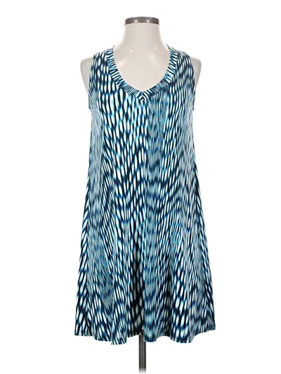 Pre-owned Veronica M Casual Dress In Blue