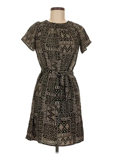Pre-owned Veronica M Casual Dress In Brown