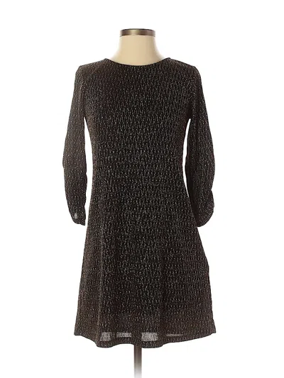Pre-owned Veronica M Casual Dress In Brown