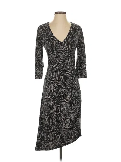 Pre-owned Veronica M Casual Dress In Gray