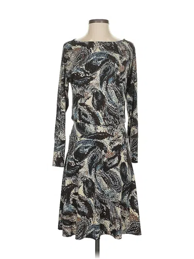 Pre-owned Veronica M Casual Dress In Gray