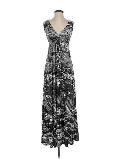 Pre-owned Veronica M Casual Dress In Gray