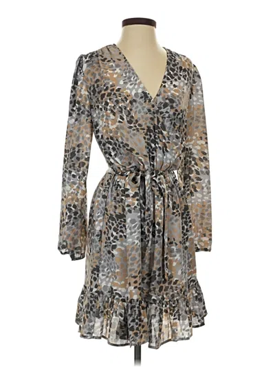 Veronica M Casual Dress In Gray