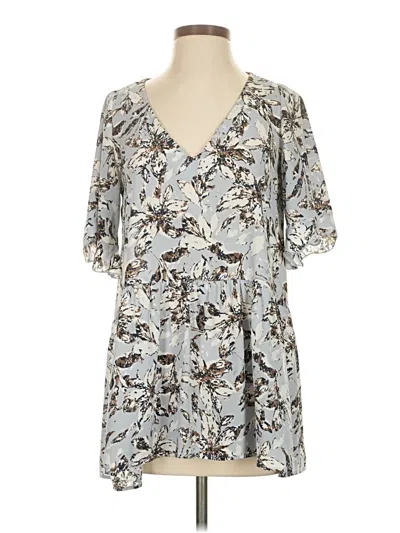 Pre-owned Veronica M Casual Dress In Gray