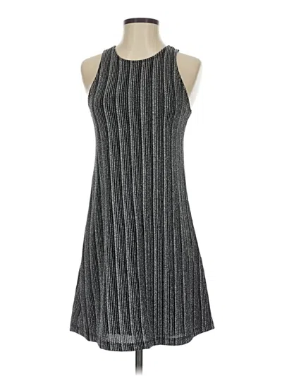 Pre-owned Veronica M Casual Dress In Gray