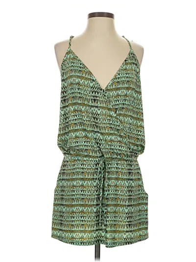 Pre-owned Veronica M Casual Dress In Green