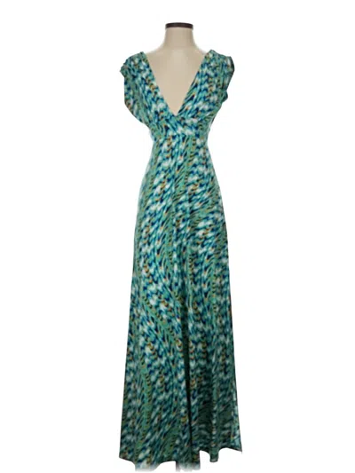 Pre-owned Veronica M Casual Dress In Teal